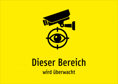 Dieser Bereich - wird überwacht