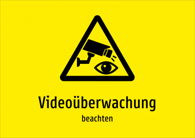 Videoüberwachung - beachten