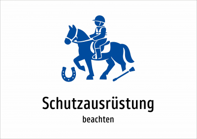 Schutzausrüstung - beachten