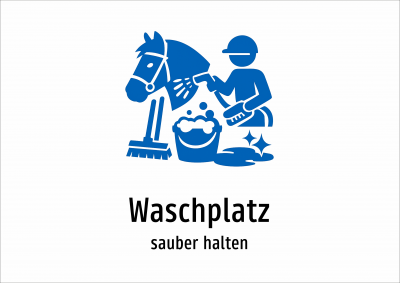 Waschplatz - sauber halten