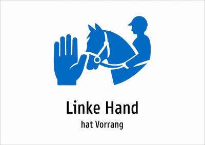 Linke Hand - hat Vorrang