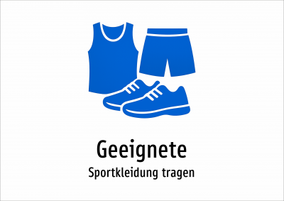Geeignete - Sportkleidung tragen