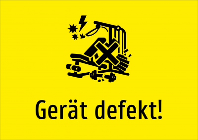 Gerät defekt!