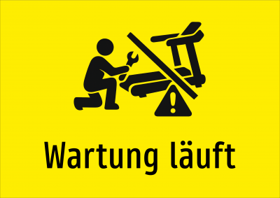 Wartung läuft