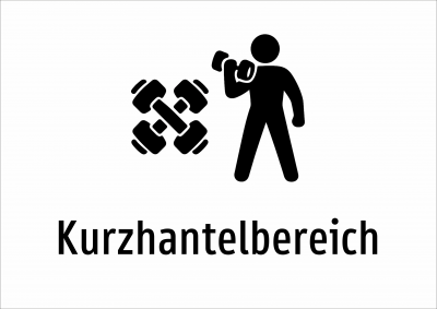 Kurzhantelbereich