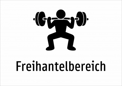 Freihantelbereich