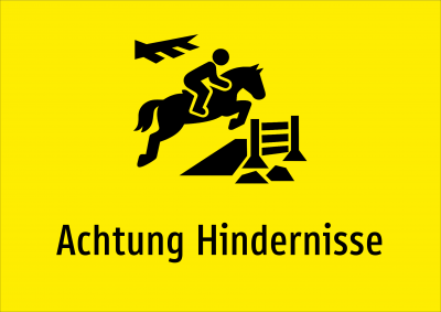 Achtung Hindernisse