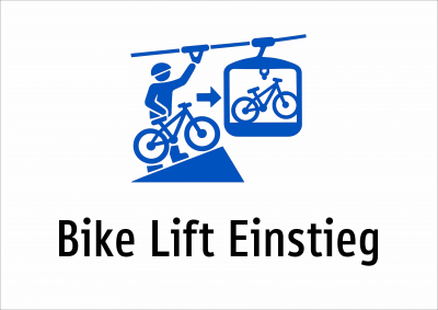 Bike Lift Einstieg