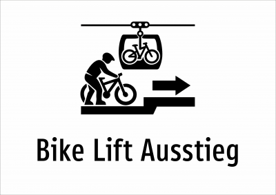 Bike Lift Ausstieg