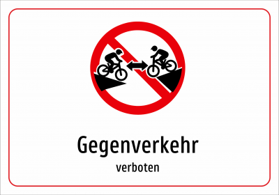 Gegenverkehr - verboten
