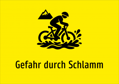 Gefahr durch Schlamm