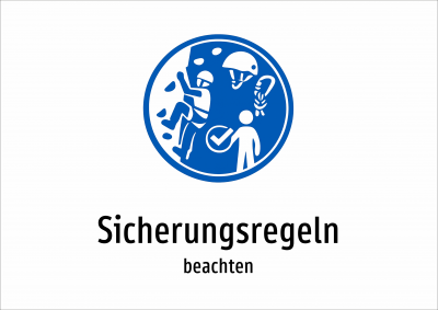Sicherungsregeln - beachten