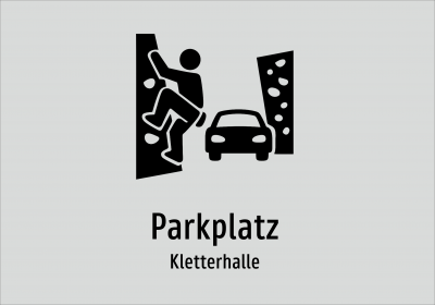 Parkplatz - Kletterhalle