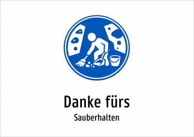 Danke fürs - Sauberhalten
