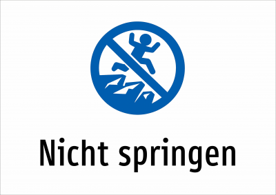 Nicht springen