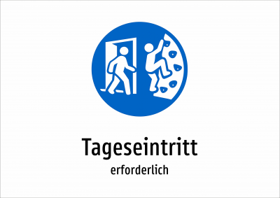 Tageseintritt - erforderlich
