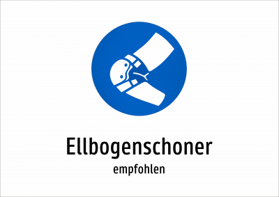 Ellbogenschoner - empfohlen