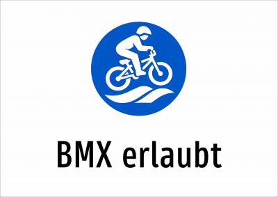 BMX erlaubt