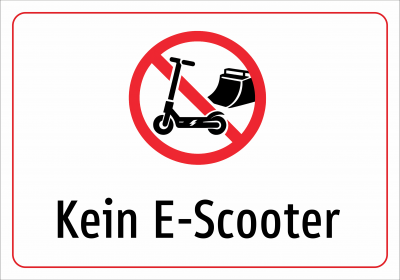 Kein E-Scooter
