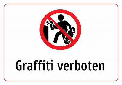 Graffiti verboten