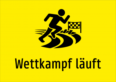 Wettkampf läuft