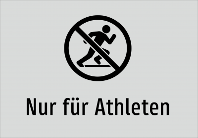 Nur für Athleten