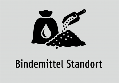 Bindemittel Standort