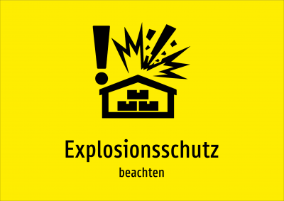 Explosionsschutz - beachten