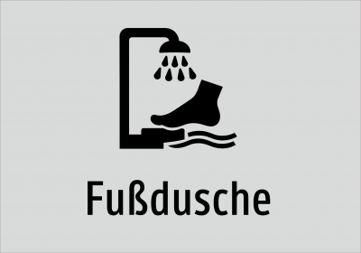 Fußdusche