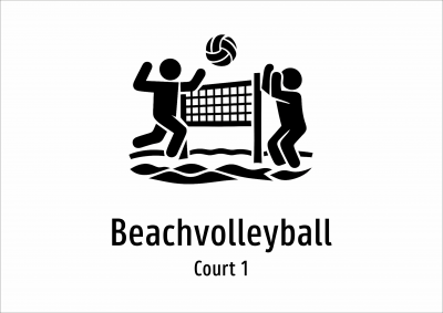 Beachvolleyball - Court 1