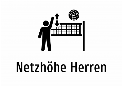 Netzhöhe Herren