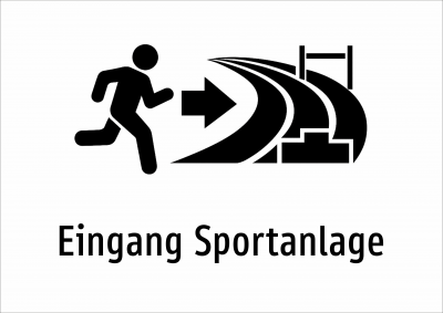 Eingang Sportanlage