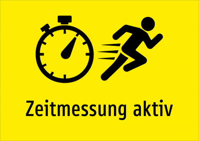 Zeitmessung aktiv