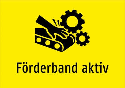 Förderband aktiv