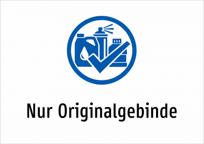 Nur Originalgebinde
