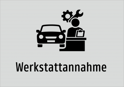 Werkstattannahme
