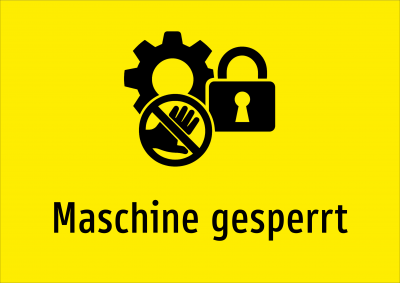 Maschine gesperrt