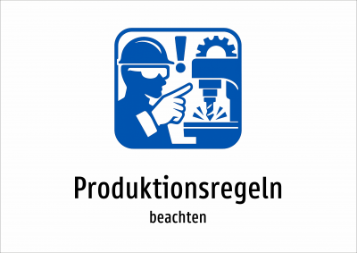 Produktionsregeln - beachten
