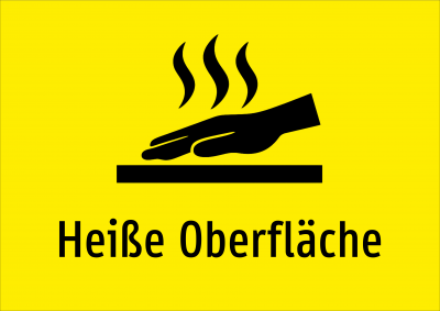 Heiße Oberfläche