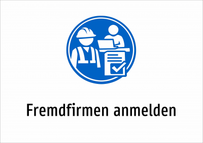 Fremdfirmen anmelden