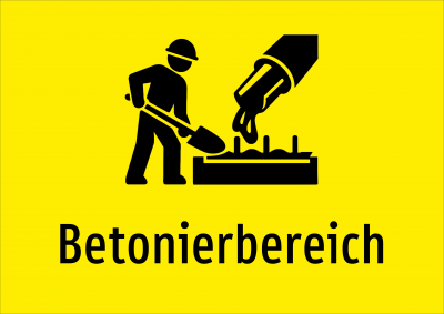 Betonierbereich