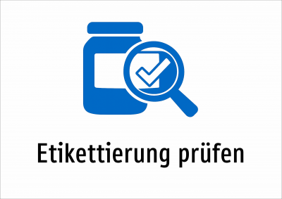Etikettierung prüfen