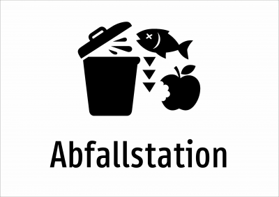 Abfallstation