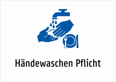 Händewaschen Pflicht
