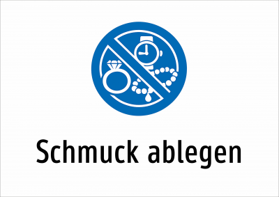 Schmuck ablegen