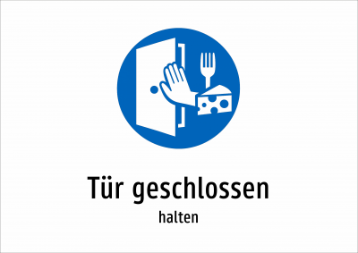 Tür geschlossen - halten