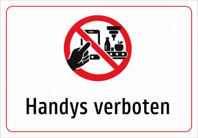 Handys verboten