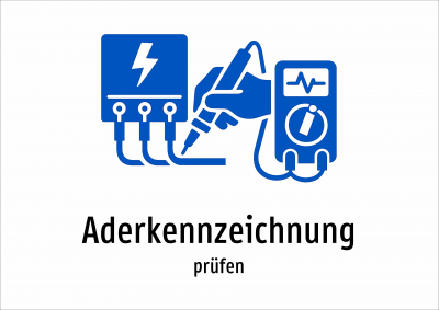 Aderkennzeichnung - prüfen