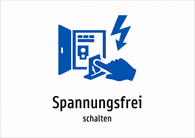 Spannungsfrei - schalten