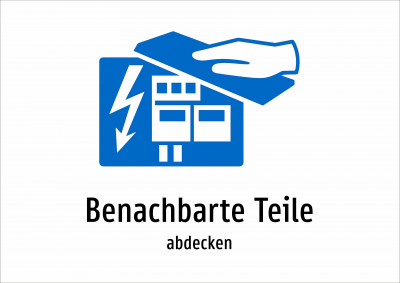 Benachbarte Teile - abdecken